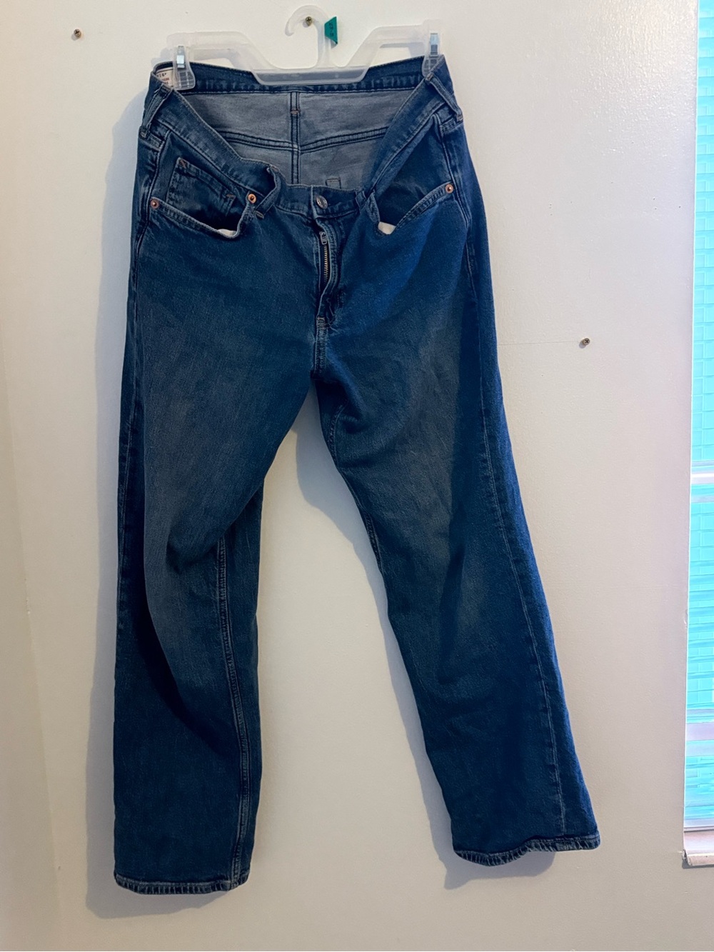 GAP Men's Dark Blue loose fit jeans